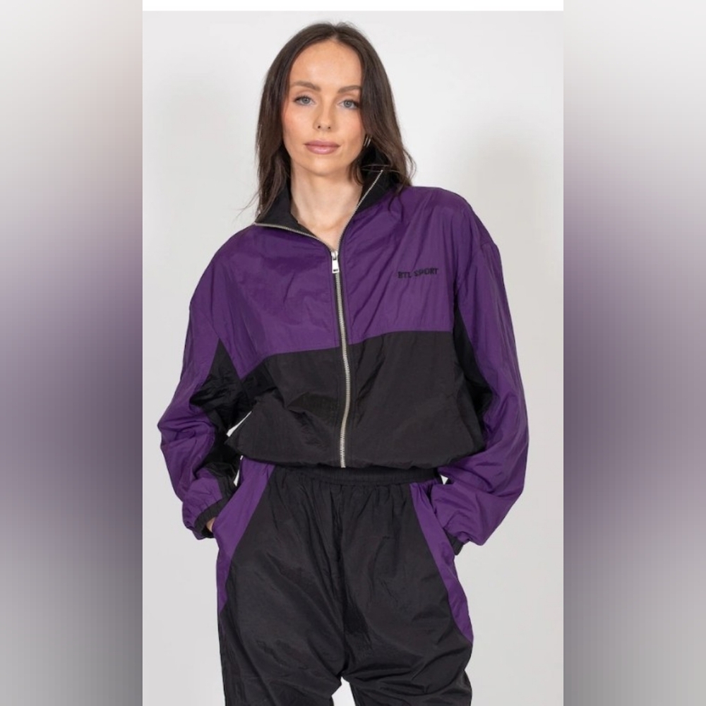 Brunette The Label Oversized Track Suit Set